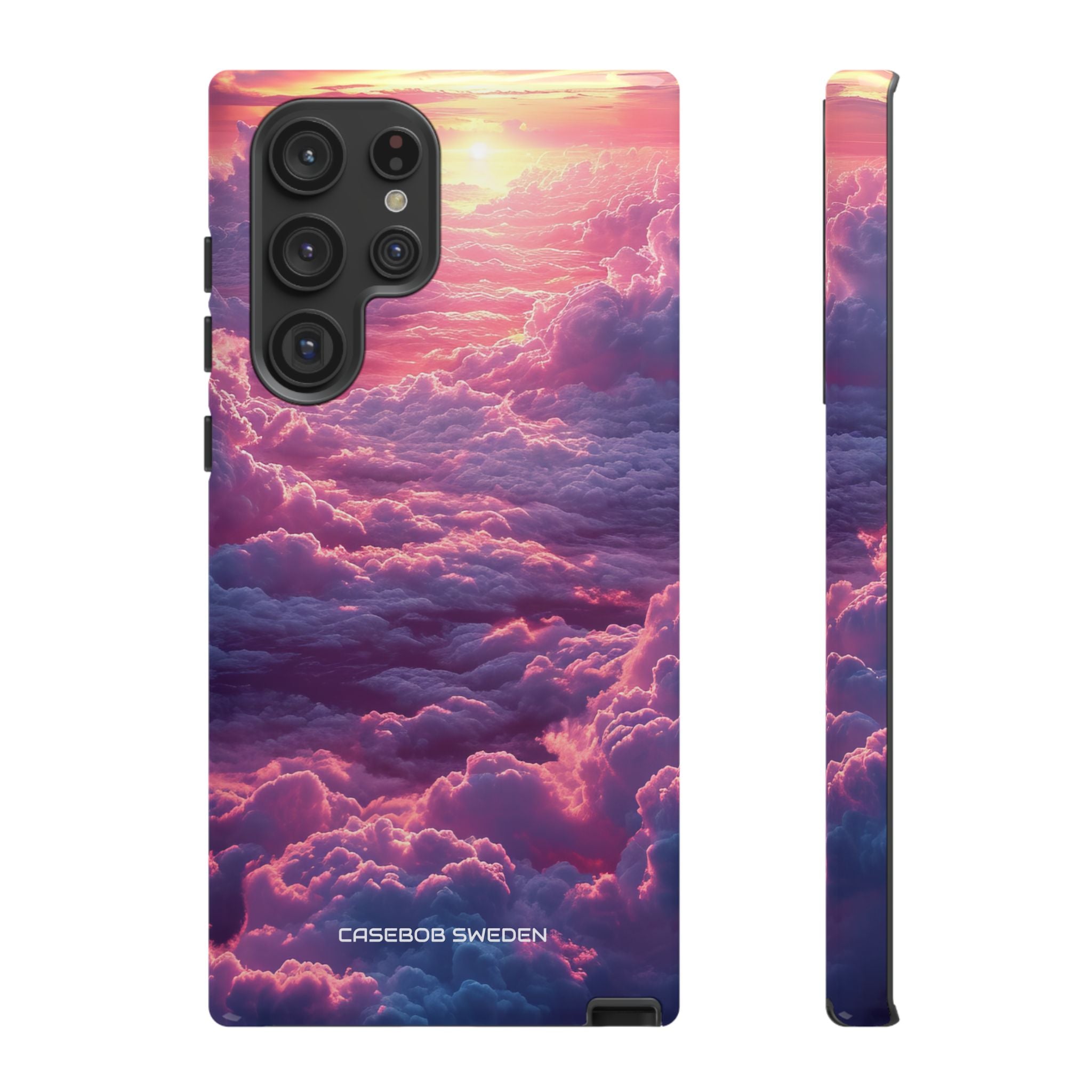 Pink Purple Clouds - Tough Samsung S22 Phone Case