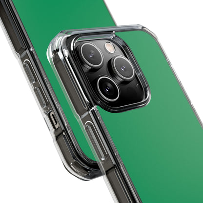 Shamrock Green - Clear Impact Case for iPhone