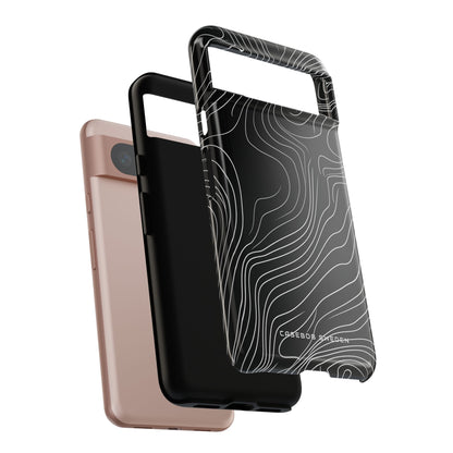 Contour Waveform Flow Google Pixel 8 - Tough Phone Case