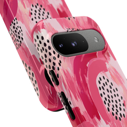 Vibrant Brushwork Dance - Google Pixel Case