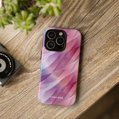Pink Wave Cascade iPhone 16 Pro Case - Tough