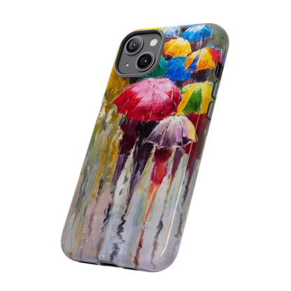 Oil Painting - Rainy Day - Protective Phone Case