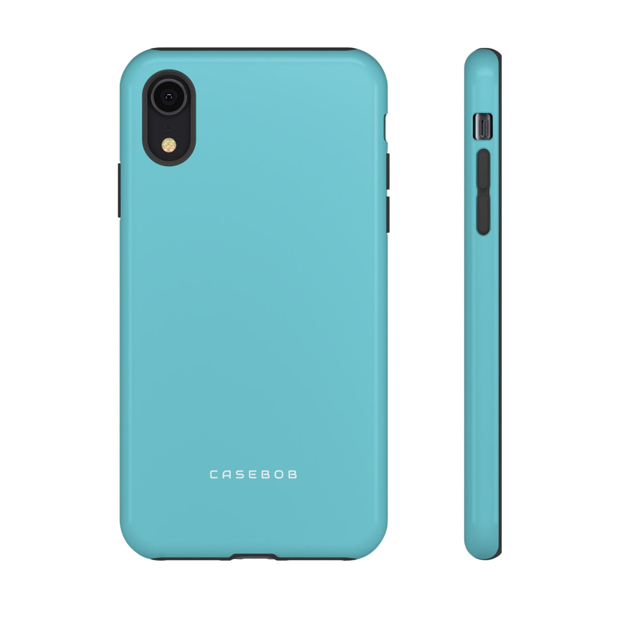 Cyan Blue - Protective Phone Case - Protective Phone Case