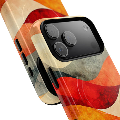 Cracked Wave Sunset iPhone 17 Pro Max Case - Tough+