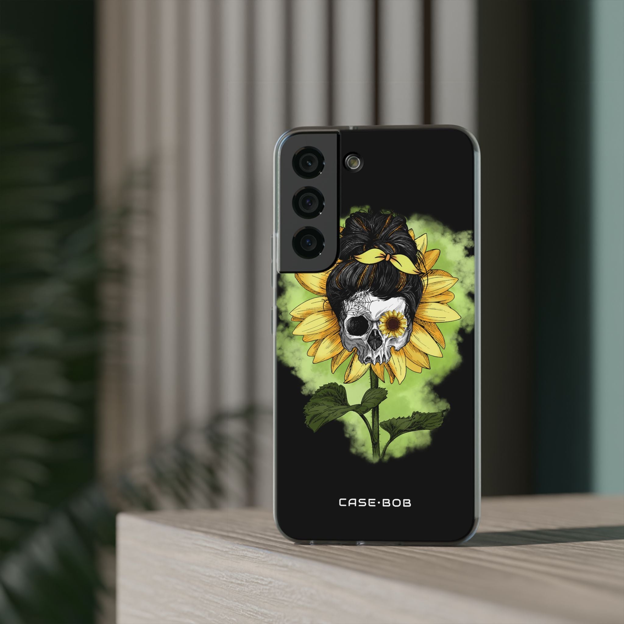 Sunflower Skull Samsung S22 - Soft