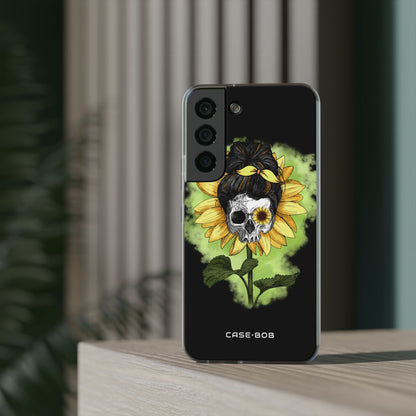 Sunflower Skull Samsung S22 - Soft