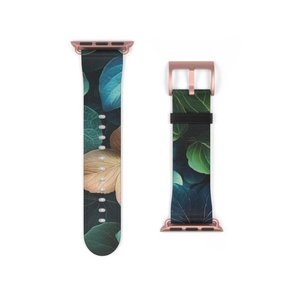 Teal Bloom - Watch Band