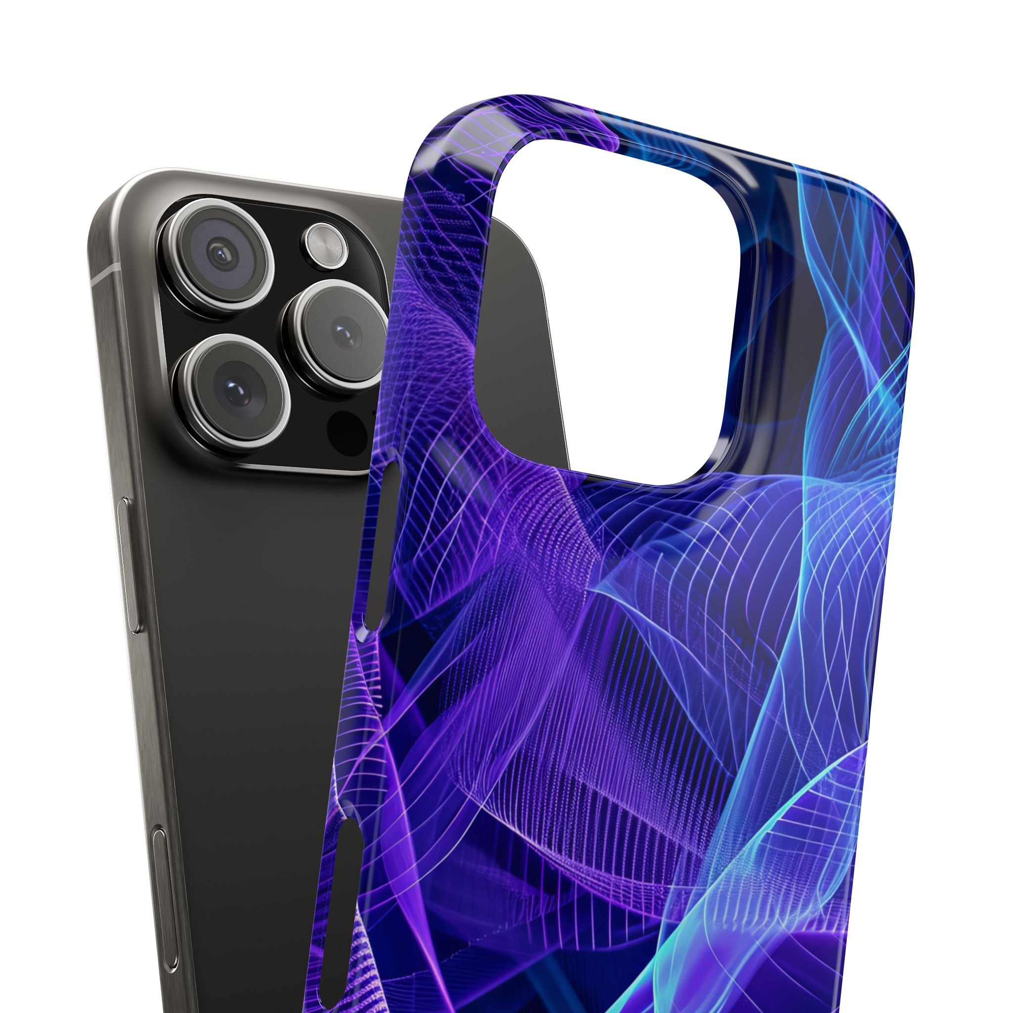 Gradient Flowscape iPhone 16 - Slim Phone Case