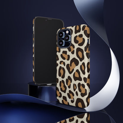 Leopard Print Elegance - iPhone Case