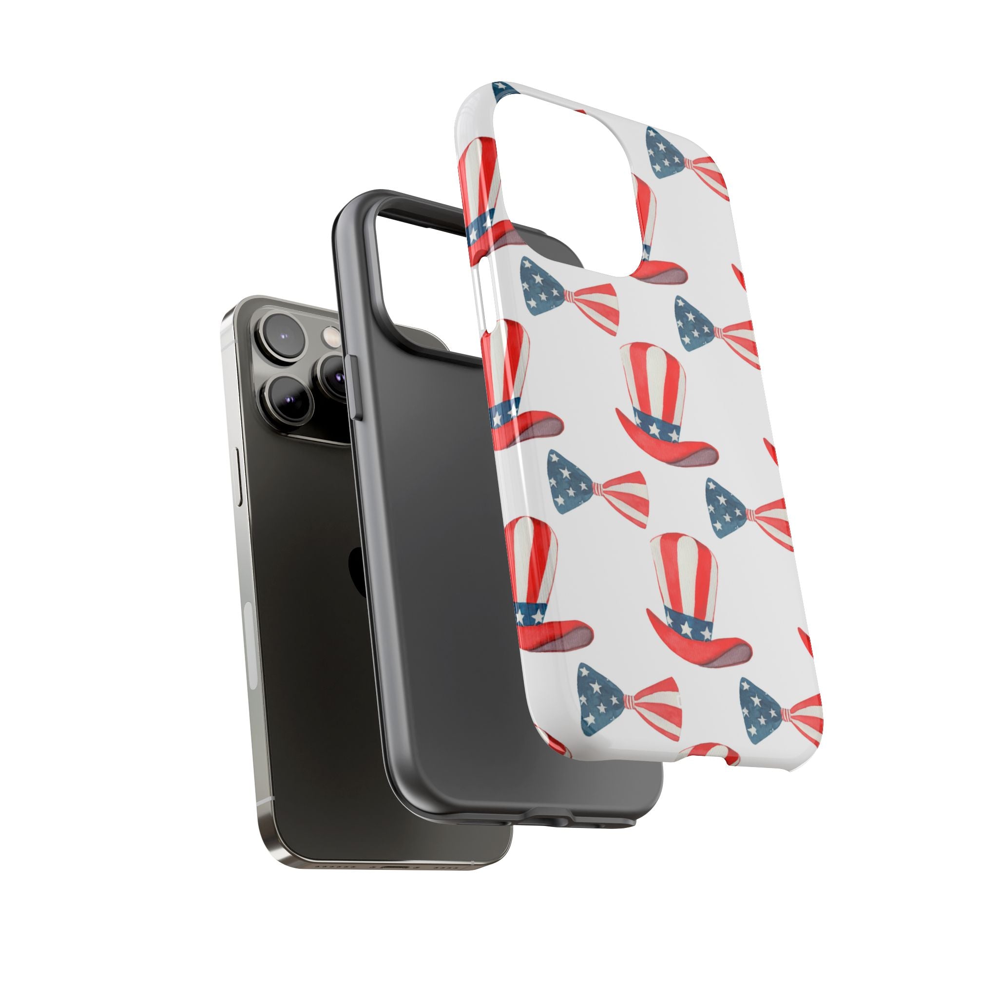 Celebrate With Hats - iPhone Case