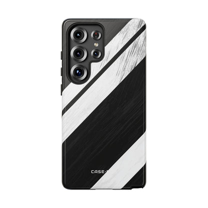 Distressed Stripe Motion Samsung S25 Ultra Case - Tough