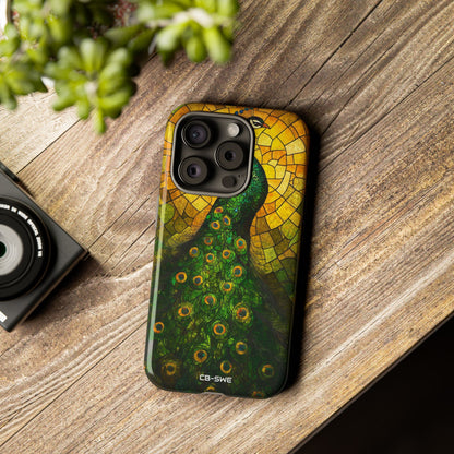 Peacock Spreads Light - iPhone Case