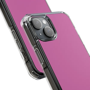 Super Pink | Handyhülle für iPhone (Clear Impact Case – magnetisch)