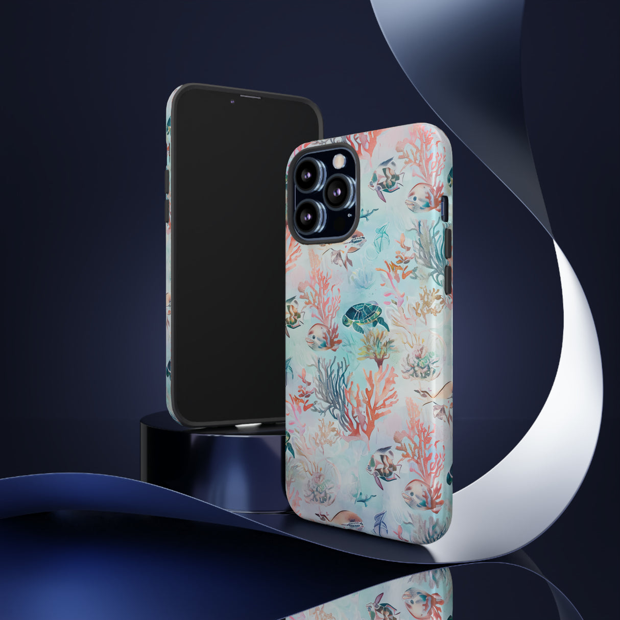 Pastel Underwater Serenade - Protective Phone Case