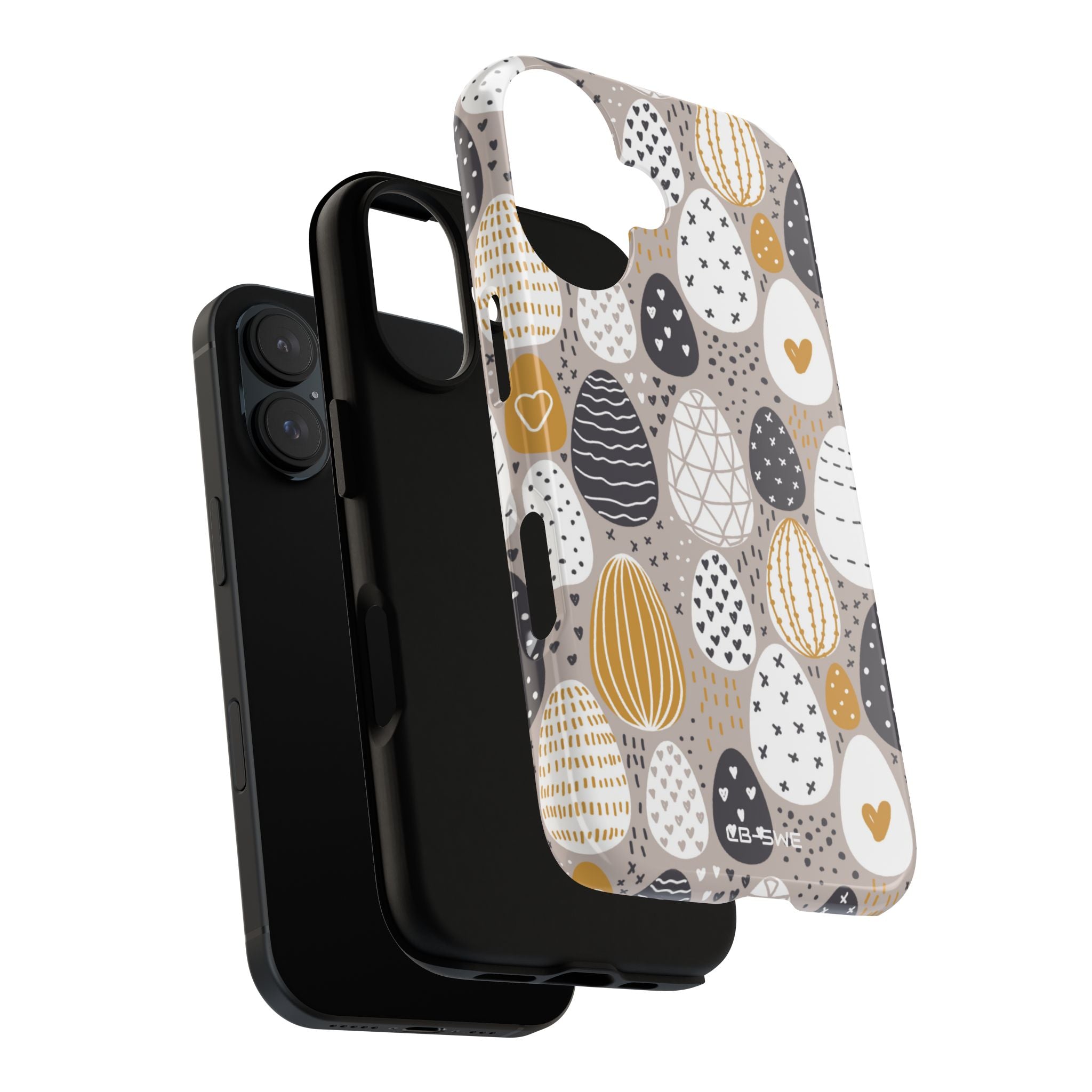 Easter Eggs Playful - iPhone Case