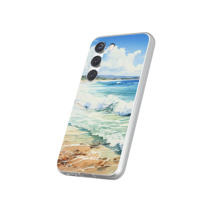 Foamy Wave Breeze Samsung S23 Case - Soft