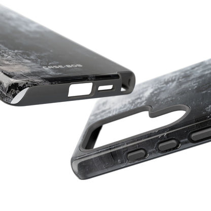 Textured Blackscape Samsung S25 Ultra Case - Tough