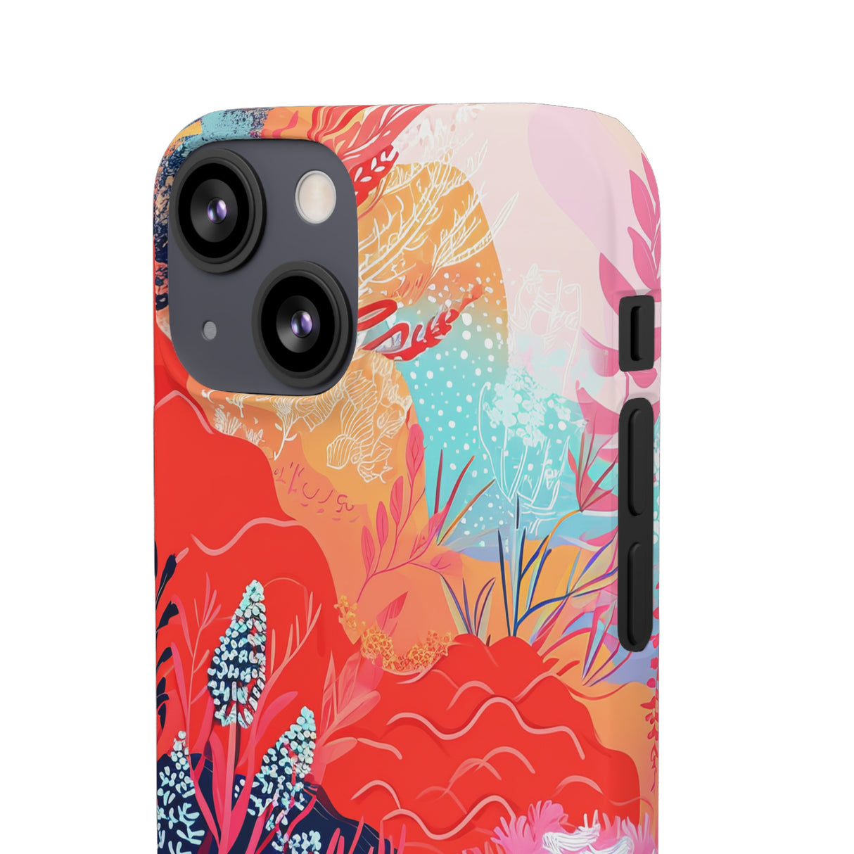 Living Coral Design | Handyhülle für iPhone (Slim Case)