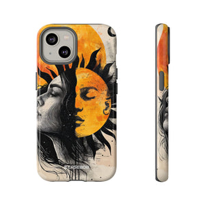 Sunlit Duality | Protective Phone Case for iPhone