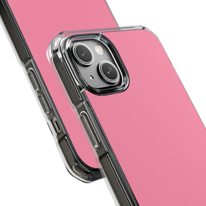 Baker Miller Pink | Handyhülle für iPhone (Clear Impact Case – Magnetisch) 