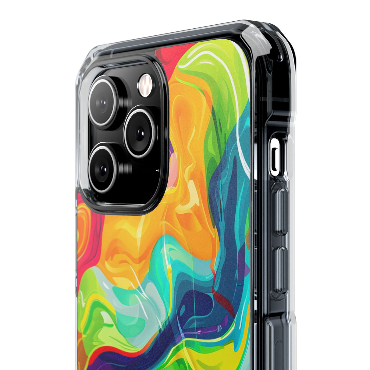 Bold Bright Patterns | Phone Case for iPhone (Clear Impact Case - Magnetic)