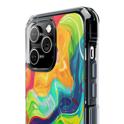 Bold Bright Patterns - Clear Impact Case for iPhone