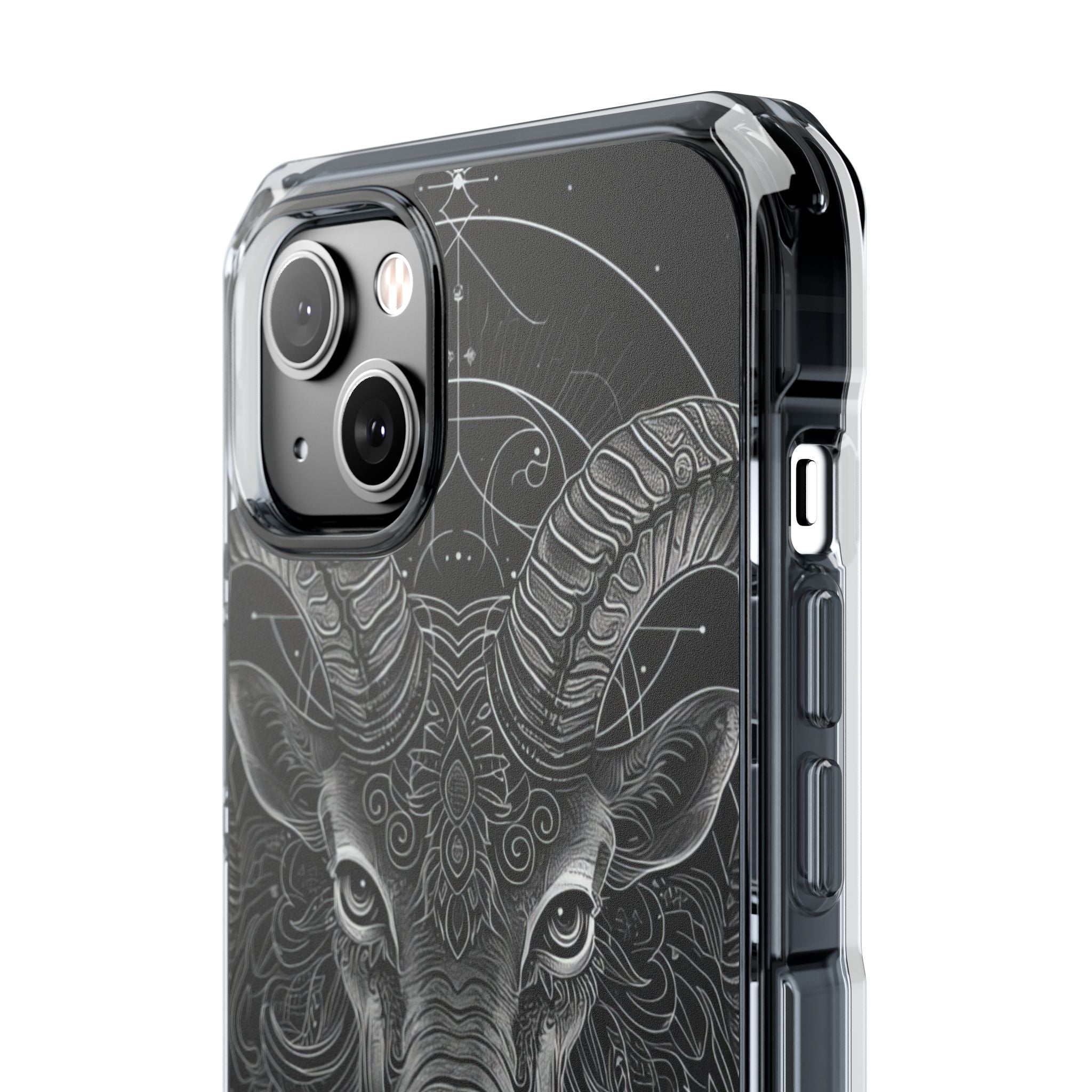 Mystic Ram Mandala - Phone Case for iPhone