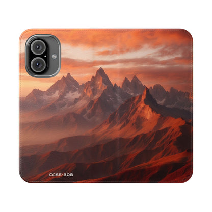 Sunset Peaks - iPhone 16  Case - Wallet