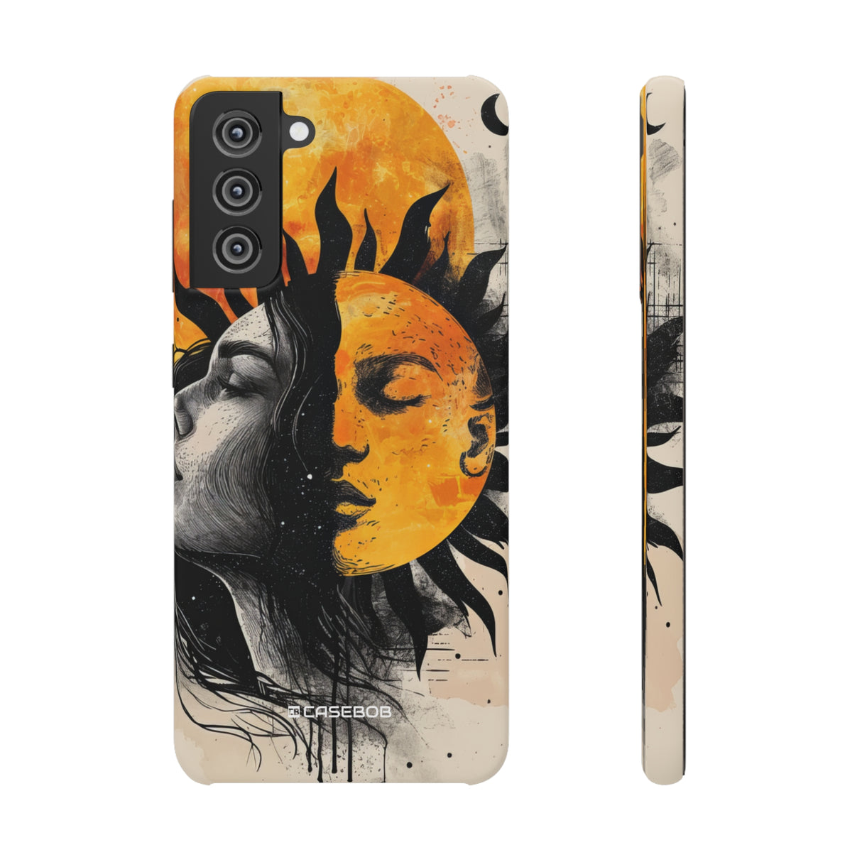 Sunlit Duality | Slim Phone Case for Samsung