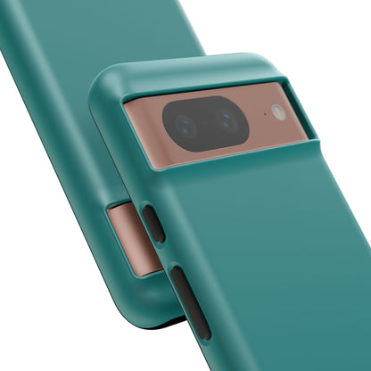 Dark Cyan Google Pixel 8 - Tough Phone Case