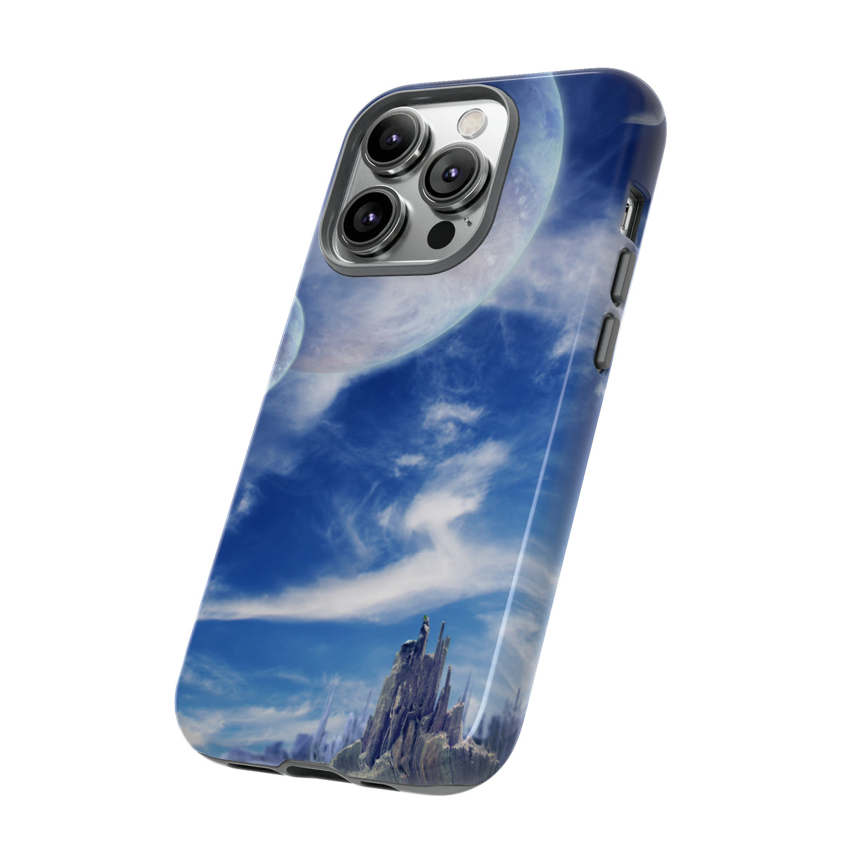 Landscape in fantasy planet 89 - Protective Phone Case