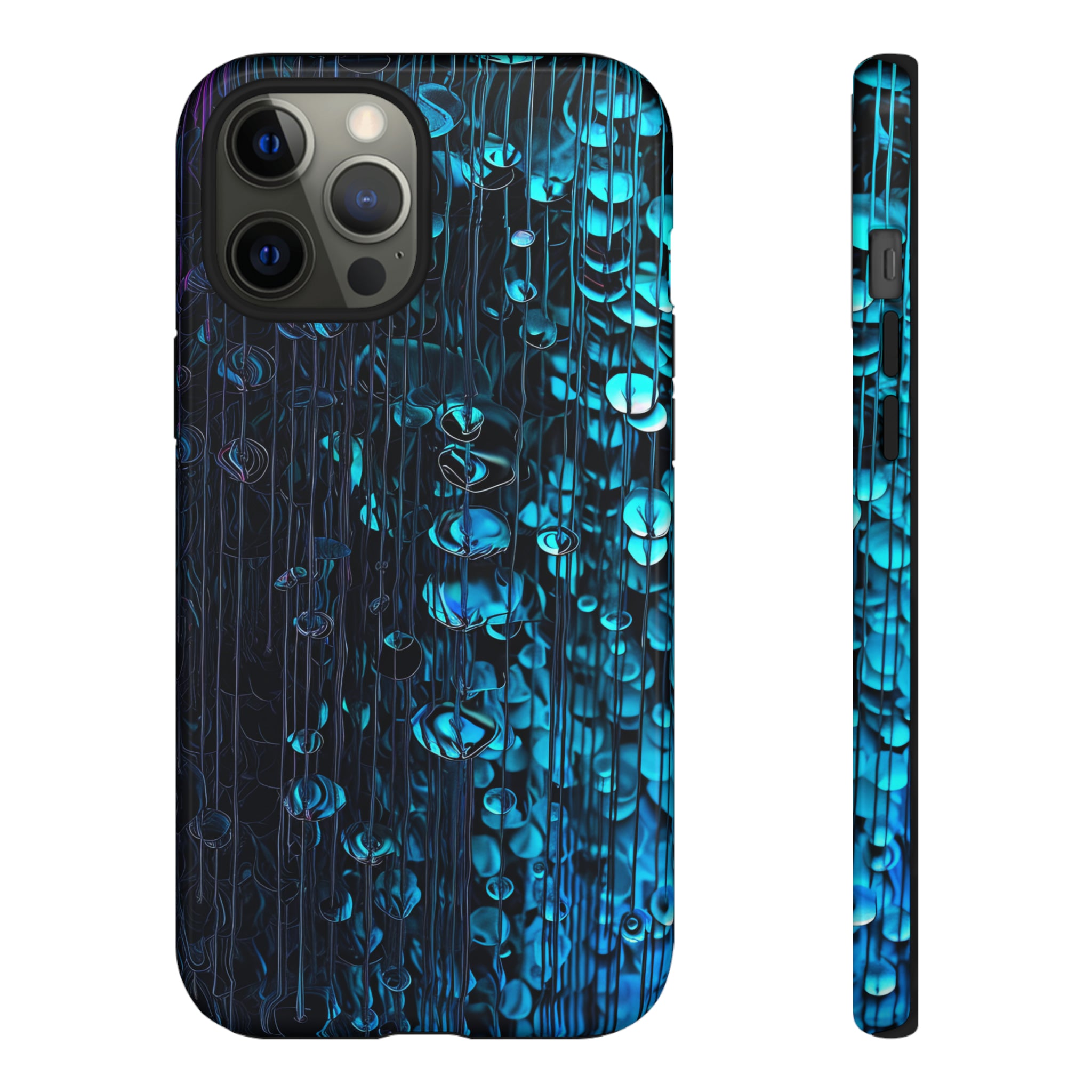 Digital Flow: Abstract Gradient - Protective Phone Case