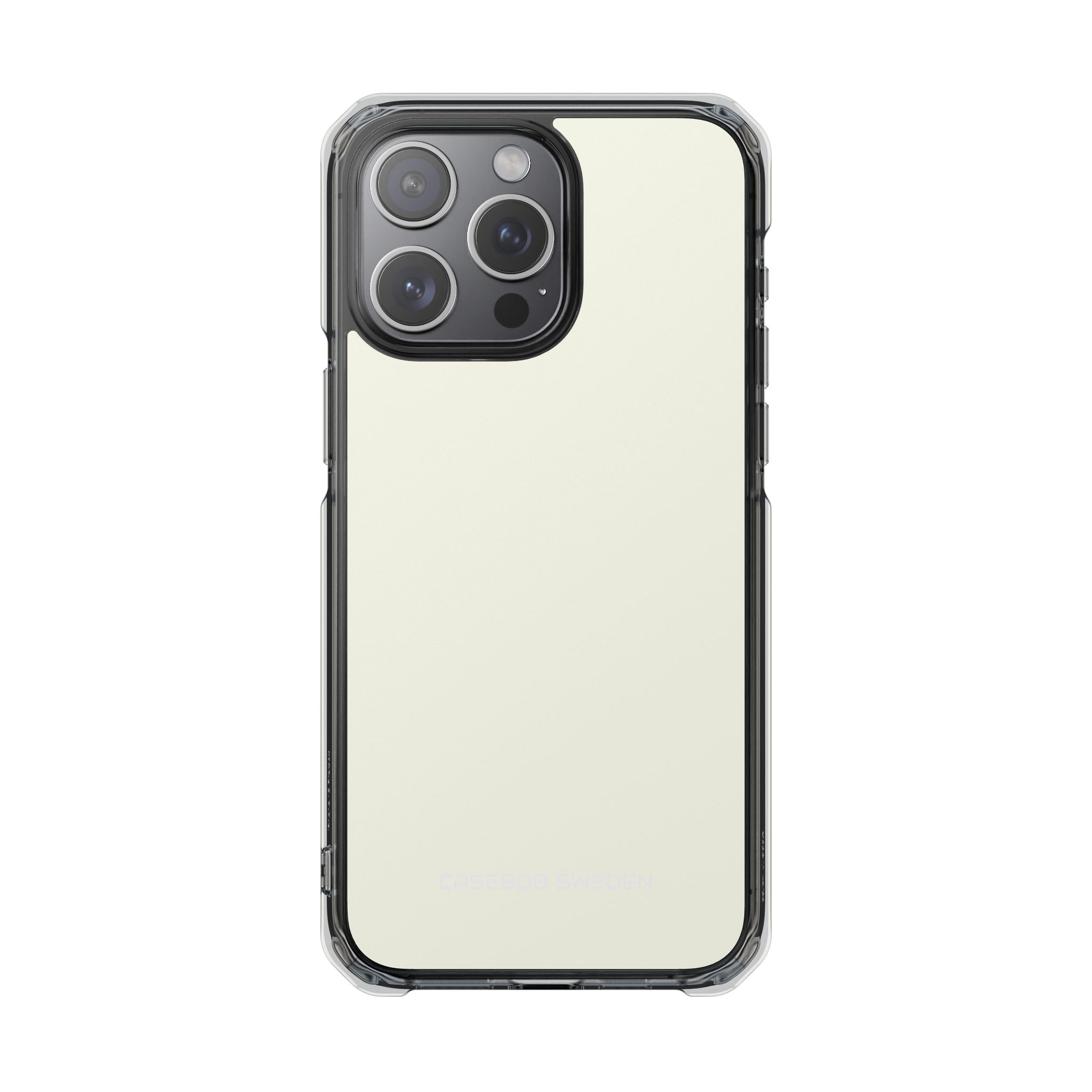 Ivory White - Clear Impact iPhone 15 Phone Case