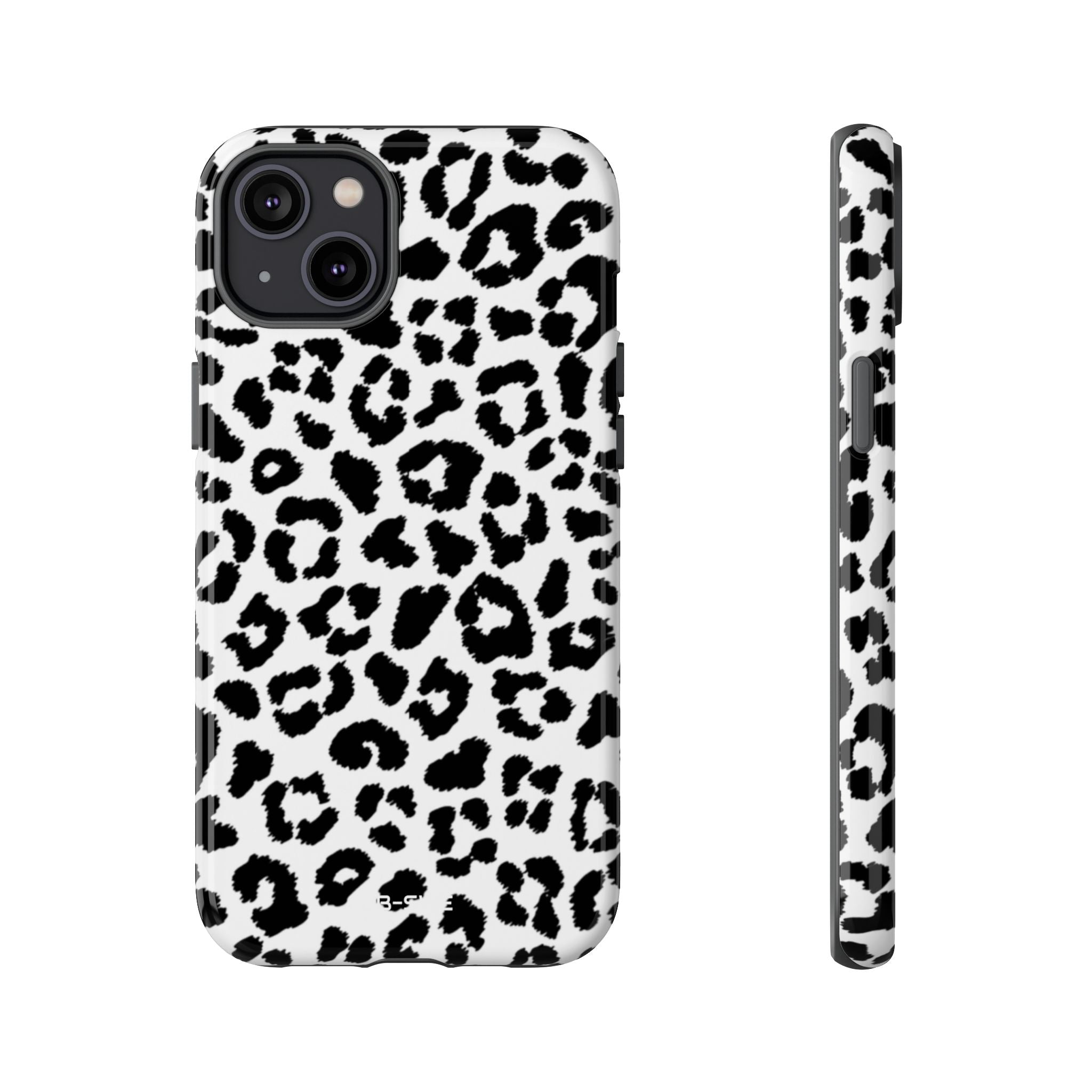 Monochrome Leopard Essence - iPhone Case