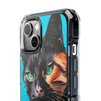 Curious Cat Stare iPhone Case - Impact