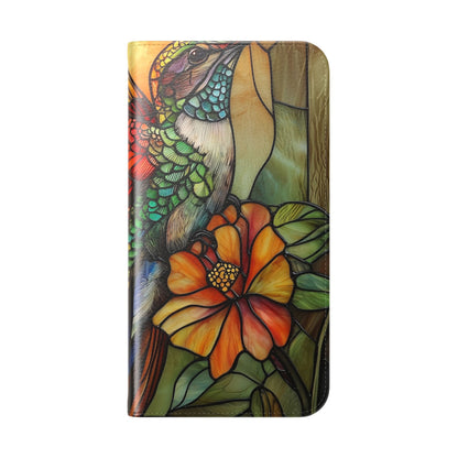Hummingbird Radiance - iPhone 15 Pro Max Case - Wallet