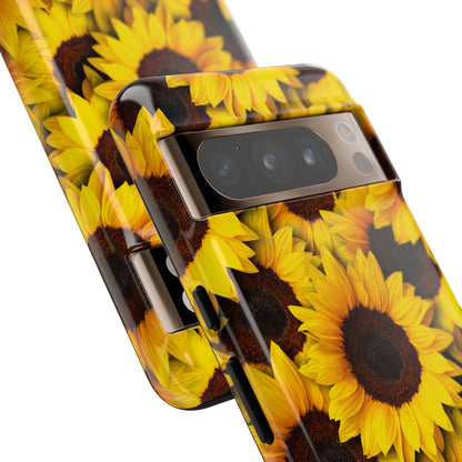 Sunflower Glow Google Pixel 8 Pro Case - Tough