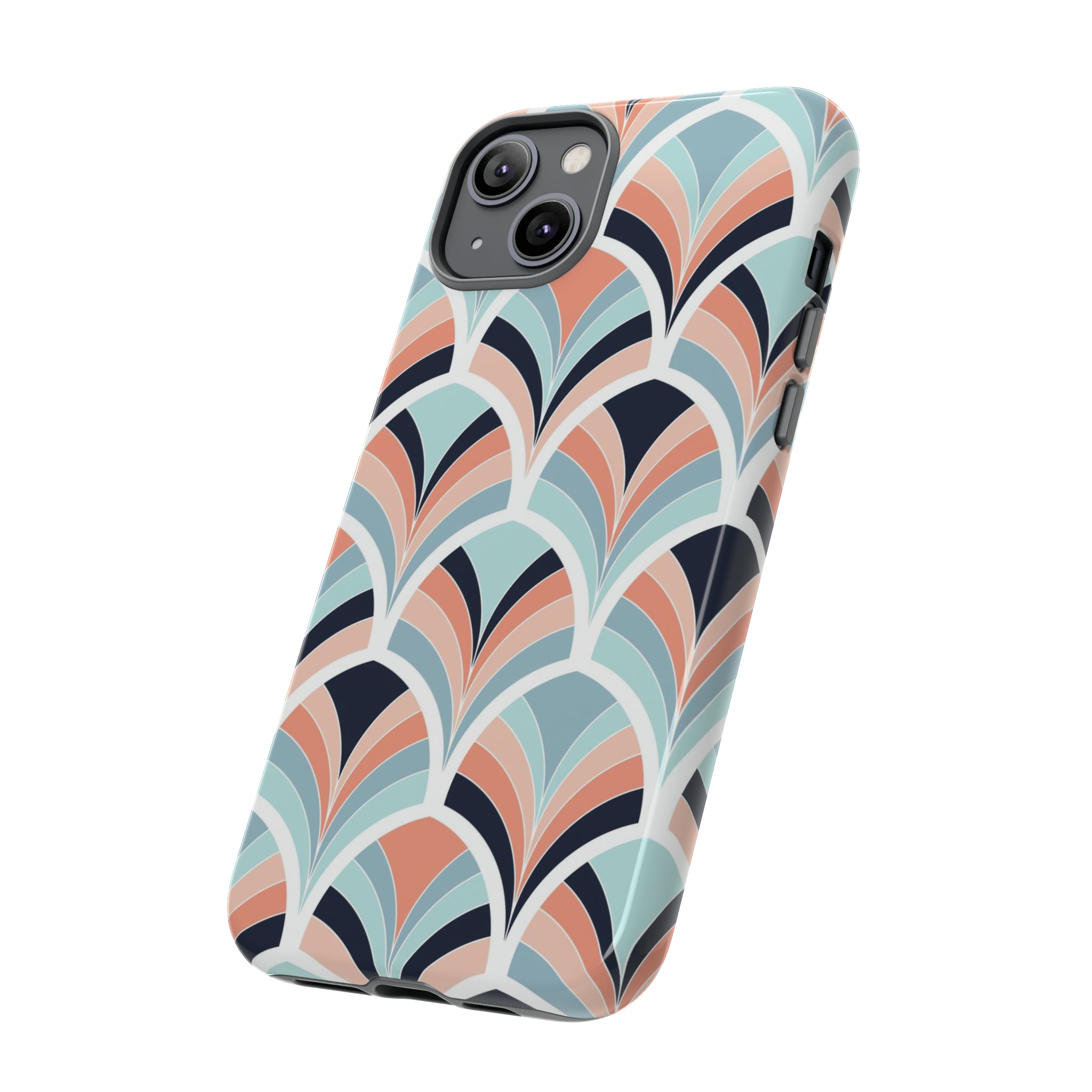 Baby Blue Retro - Protective Phone Case