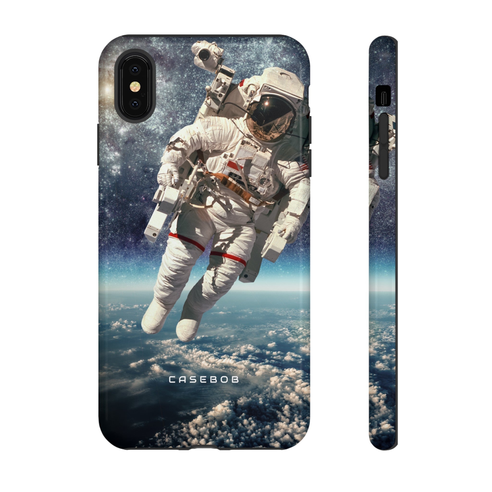 Astronaut in outer space - Protective Phone Case