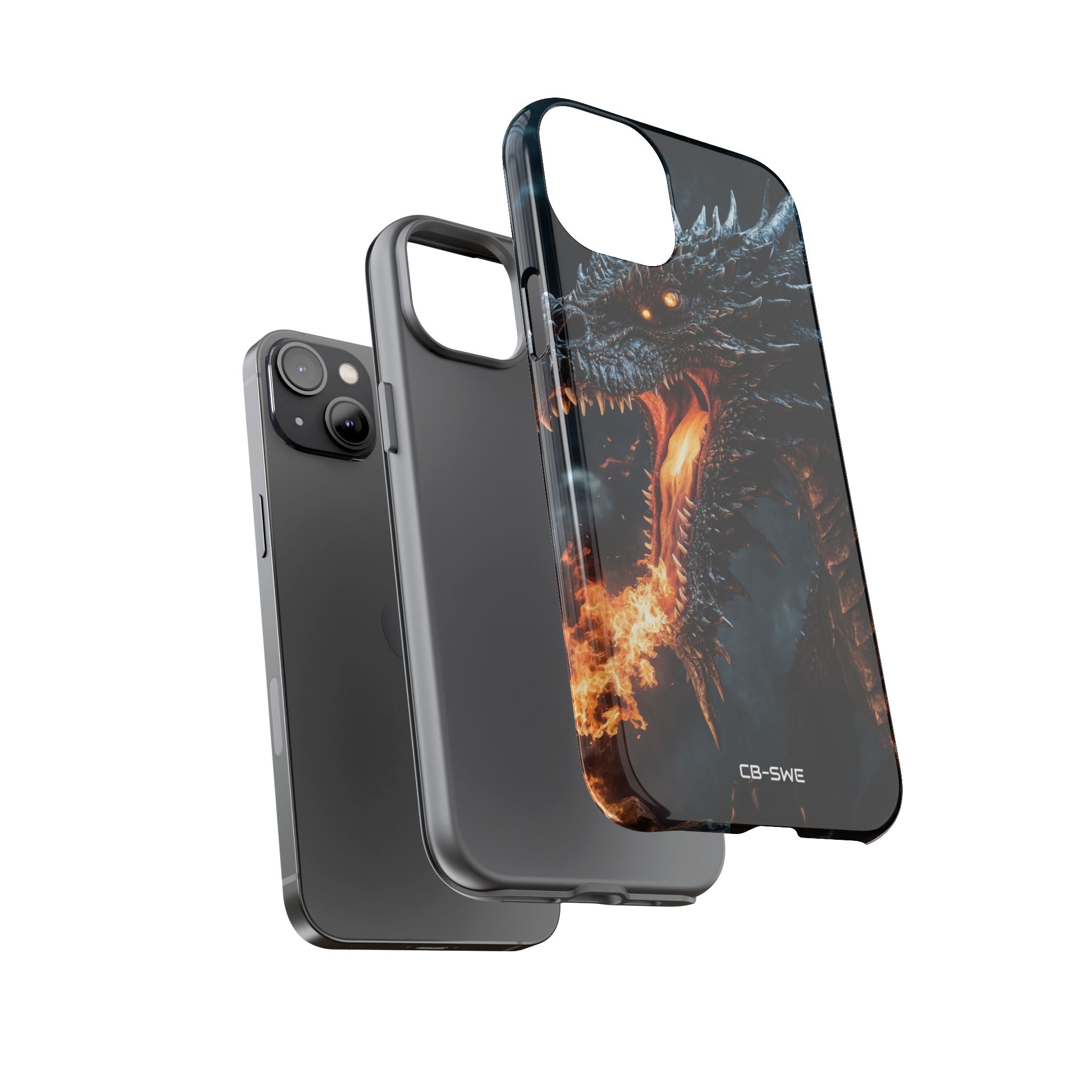 Fiery Breath Erupts - iPhone Case