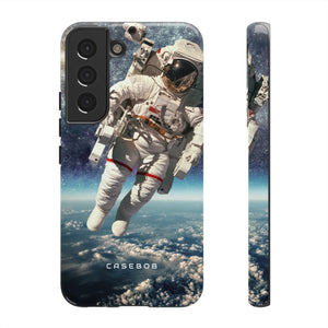 Astronaut in outer space - Protective Phone Case