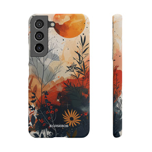 Celestial Botanica | Slim Phone Case for Samsung