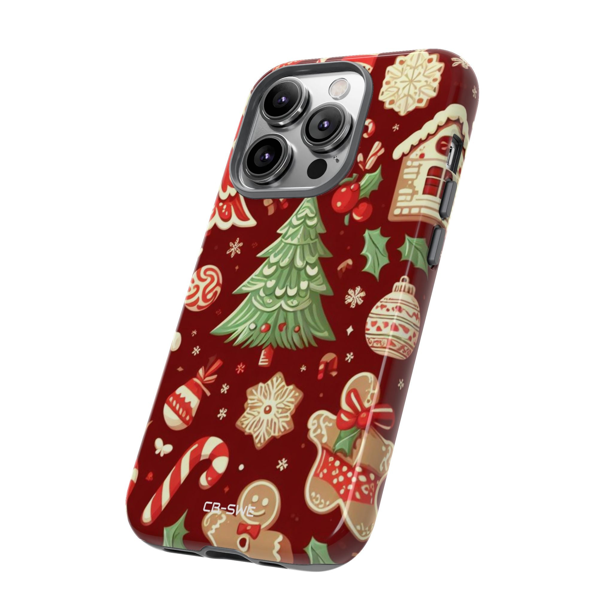 Gingerbread Joy Awaits - iPhone Case