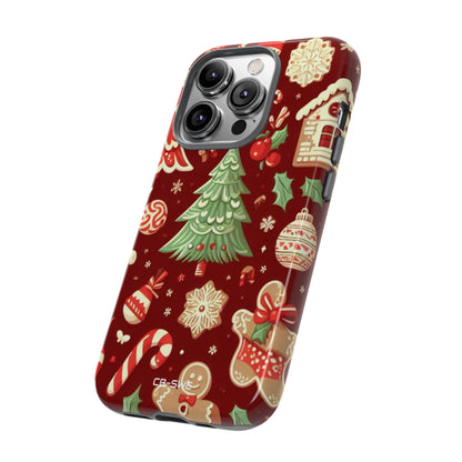 Gingerbread Smiles Shine - iPhone Case
