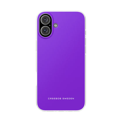 Blue Violet iPhone 16 - Flexi Phone Case