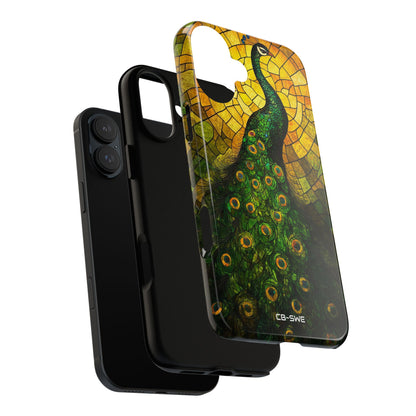 Peacock Spreads Light - iPhone Case