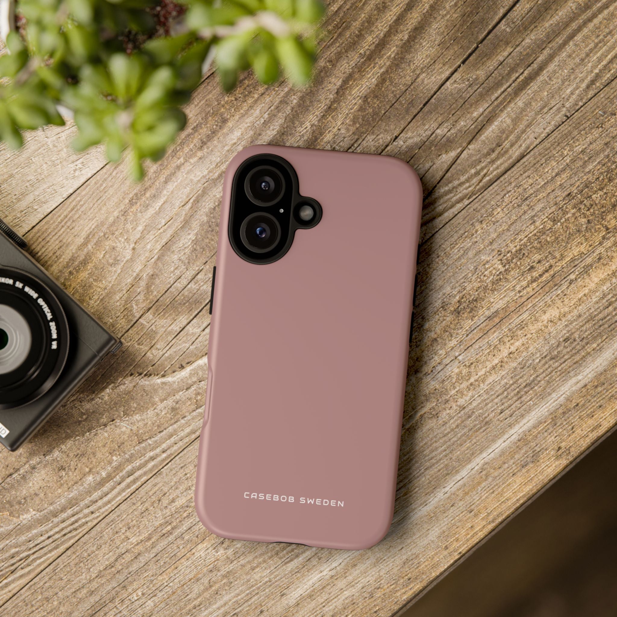 Rosy Brown iPhone 16 - Tough Phone Case