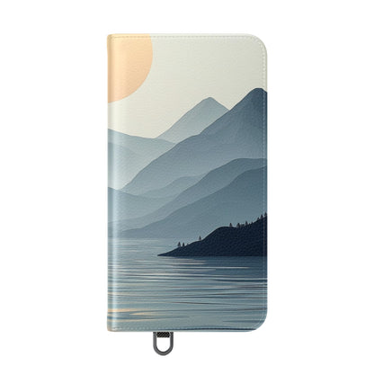Pale Sun Horizon - Samsung S24 Plus Case - Wallet