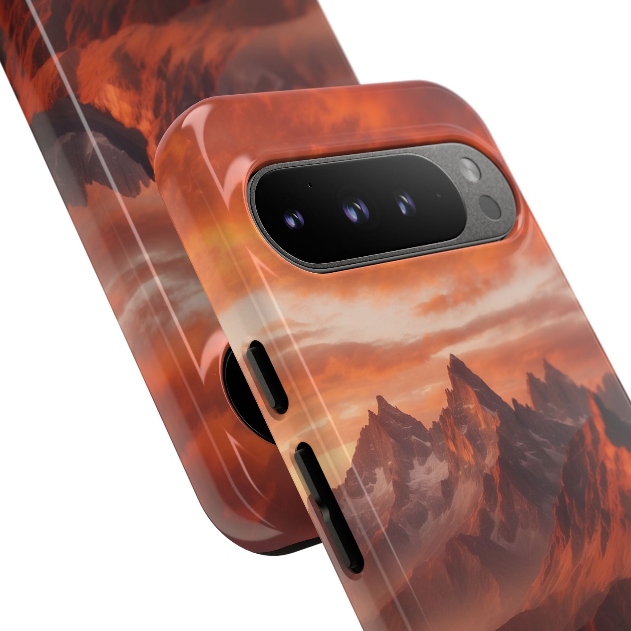 Jagged Glow Google Pixel 9 Pro XL Case - Tough