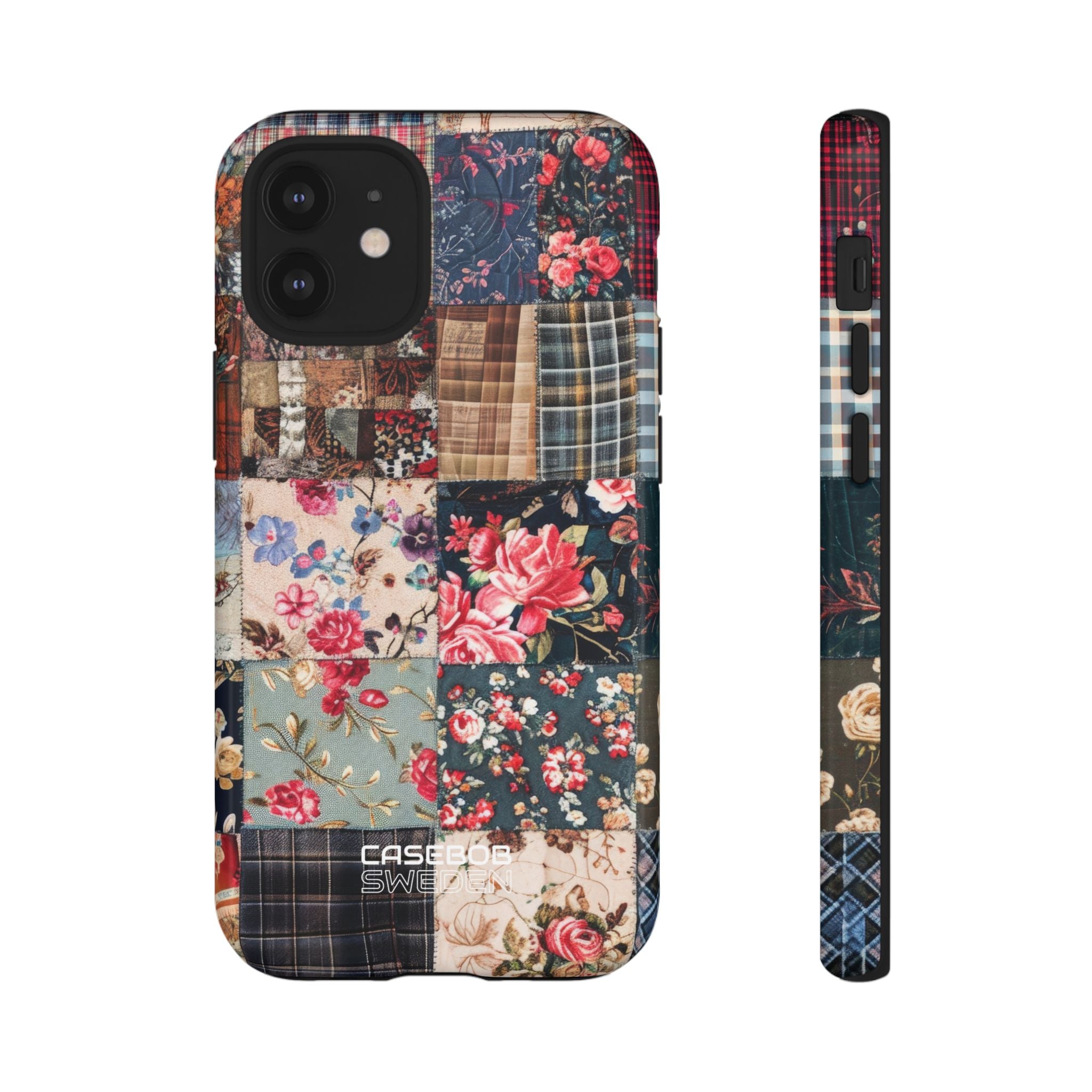 Patchwork Floral Quilt iPhone 12 - Tough